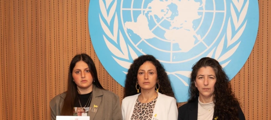 Familiares de rehenes de Hamás participan por primera vez en una reunión oficial de la ONU