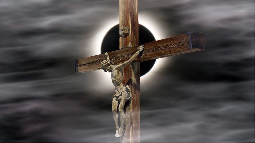 Así es como Cristo muere este Viernes Santo en la cruz. No es repitiendo de nuevo su...