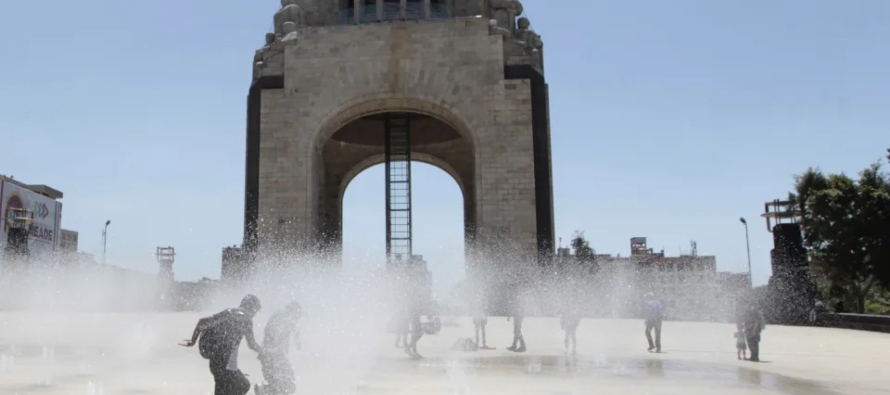 Con 34.2 grados Celsius, Ciudad de México se apunta récord de temperatura máxima