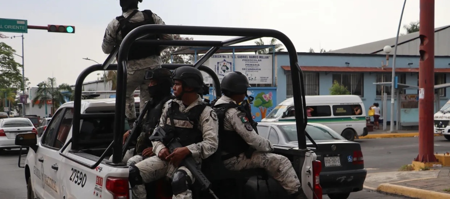 La alerta se produce mientras crece la violencia en Chiapas por las disputas de los carteles del...