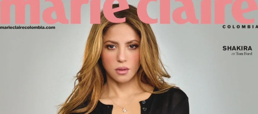 La revista Marie Claire aterriza en Colombia con Shakira en su primera portada