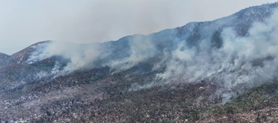 Incendios forestales azotan a la ciudad de Acapulco tras 6 meses del huracán Otis