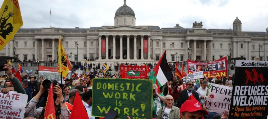Más de 250 marchas han sido convocadas por los sindicatos en Francia para este 1 de mayo, en...