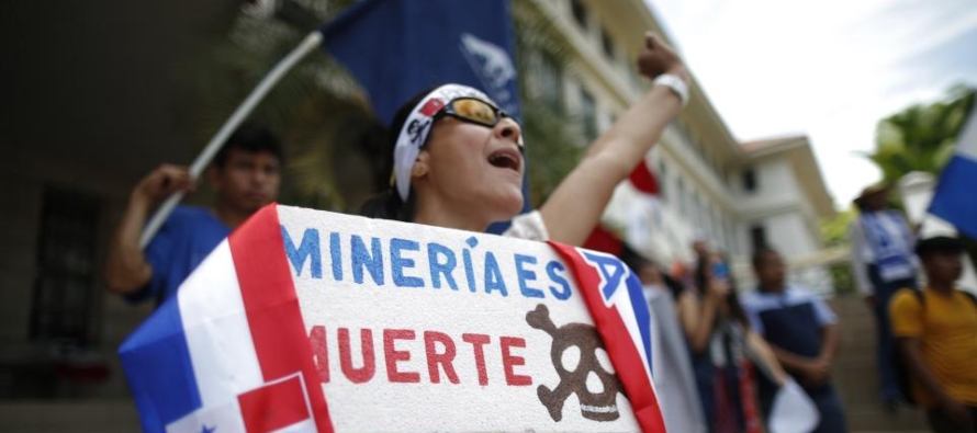 Mantener el cierre de la polémica mina, una promesa electoral de los candidatos en Panamá