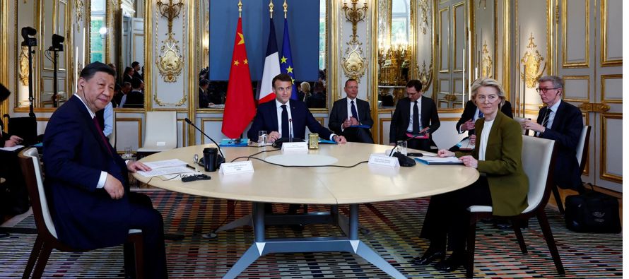 Sobre Ucrania, Macron agradeció a Xi "el compromiso de las autoridades chinas"...
