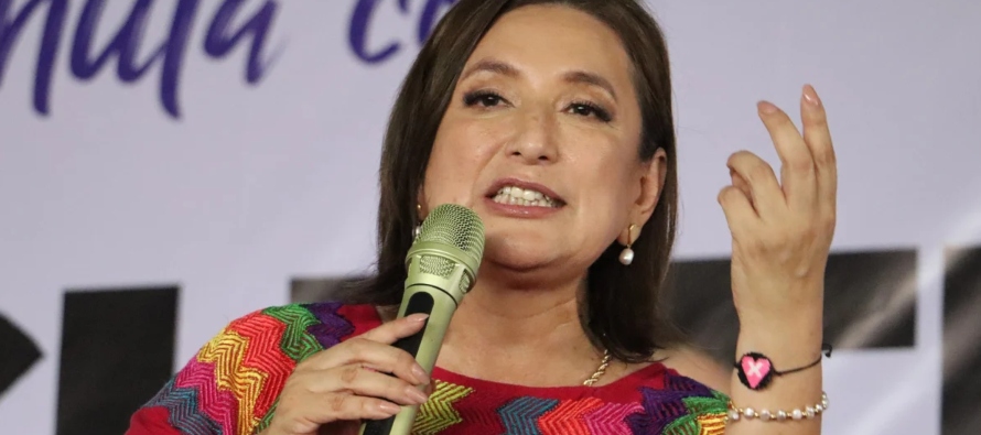 Xóchitl Gálvez acusa al partido de López Obrador de representar a los delincuentes