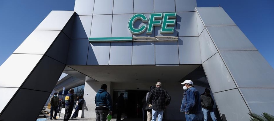 La eléctrica estatal Comisión Federal de Electricidad (CFE) de México no...