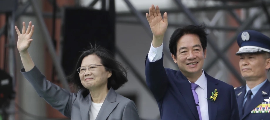 El nuevo presidente de Taiwán insta a China a detener intimidación en su discurso inaugural