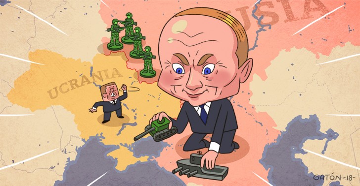 Ucrania bajo el asedio de Putin