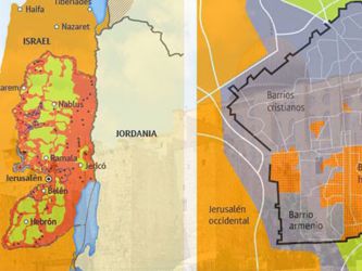 El problema Jerusalén: Cómo ha cambiado el mapa del Oriente Medio