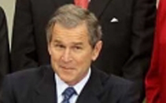 Las dudas sobre la legitimidad de George W. Bush en la presidencia estadunidense saltaron de nuevo...