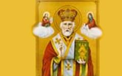 El Obispo Nicolás fue liberado, ya anciano con el pelo largo y la barba blanca, y convencido...