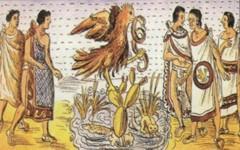 La ciudad de México fue fundada sobre el Lago de Texcoco cuando vieron a un águila...
