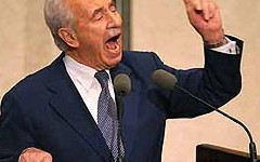 Desde la contraparte israelita, Shimon Peres, uno de los políticos mejor valorados en...