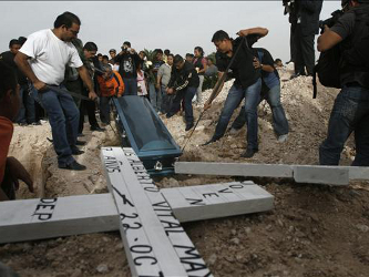 Se trata de la tercera masacre que se registra en menos de una semana en México, con un...