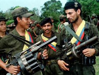 Las Fuerzas Armadas Revolucionarias de Colombia (FARC, marxistas) han entregado en el pasado 14...