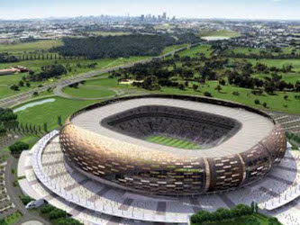 El recinto, con capacidad para 94,000 espectadores, es el más grande de África y es...