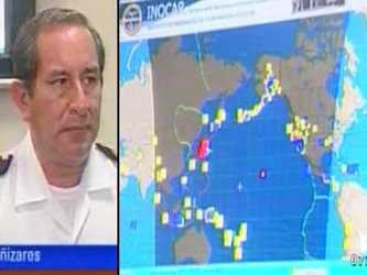 Una alerta de tsunami fue lanzada en todos los estados de la costa del Pacífico...