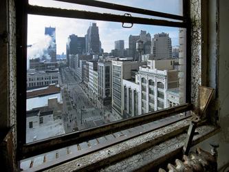 Un 25 por ciento de la población de Detroit abandonó esa antigua capital automotriz...