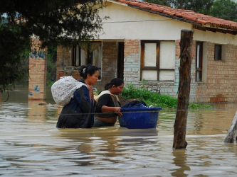 Varios ríos de la zona sur aumentaron su caudal, lo que pone en riesgo a un vasto sector de...