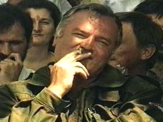 El general Ratko Mladic, máximo jefe militar durante la guerra (1992-1995), responsable de...