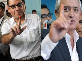 Pérez Molina y Baldizón deberán enfrentarse en una segunda vuelta, a...