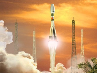 Para su segundo lanzamiento desde Guayana francesa, Soyuz pondrá en órbita el Sistema...