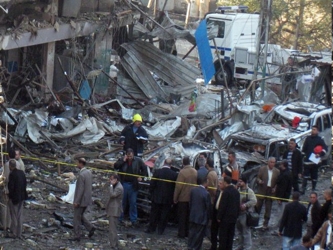 Los atentados se produjeron en los barrios Bab al Muatham, Karrada y Allaui en el centro de la...