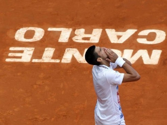 El serbio Novak Djokovic, tras derrotar al ucraniano Oleksandr Dolgopolov Jr, este jueves en...