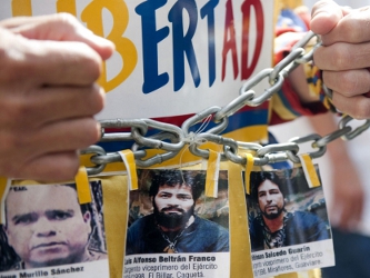 Los secuestrados ha estado en manos de FARC la guerrilla más poderosa del país, que...