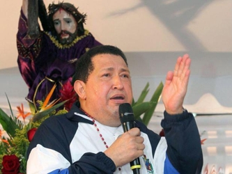Tras una semana sin ofrecer declaraciones públicas, Chávez afirmó que no...
