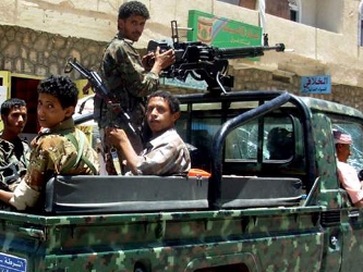 El ministerio de Defensa afirmó que en su ataque, las fuerzas armadas yemeníes...