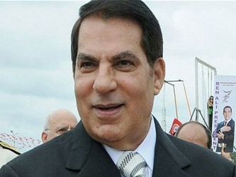 Ben Ali, que huyó a Arabia Saudita el 14 de enero del 2011 cuando las protestas inundaron el...