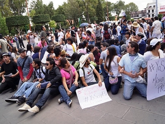La víspera estudiantes de la Universidad Iberoamericana solicitaron la intervención...