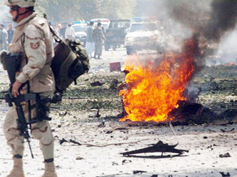 Varios soldados de la Fuerza Internacional de la OTAN en Afganistán fallecieron en el...