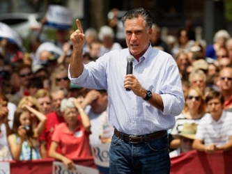 Romney fue poco claro en algunos terrenos, particularmente en el tratamiento de los hijos de...