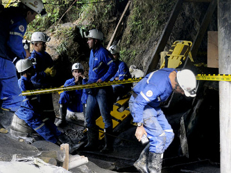 El accidente se produjo a las 10 de la mañana en la mina de carbón La Cañada,...