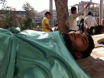 Siria rechazó más temprano las acusaciones de masacre y dijo que el ataque del jueves...