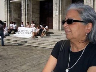 Al iniciar la huelga el lunes Roque, de 67 años, descartó que pudiera mantenerse en...