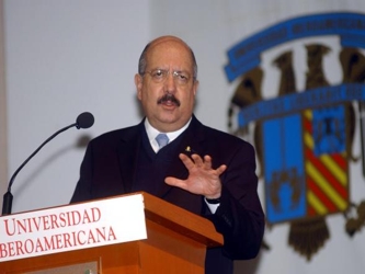 El rector de la Universidad Iberoamericana, José Morales Orozco, integrante del consejo...