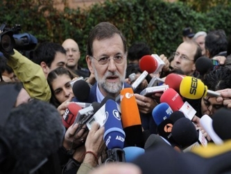 El presidente del gobierno español, Mariano Rajoy, dijo: "La inversión...
