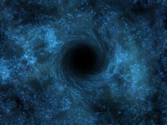 Gebhardt dijo que el hallazgo desafía la teoría principal de los agujeros negros en...