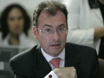 Por su parte, el secretario de Hacienda y Crédito Público, Luis Videgaray...