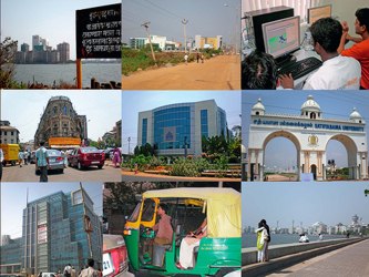Vamos a analizar una de las causas del crecimiento de una ciudad de India, que ha sido la principal...