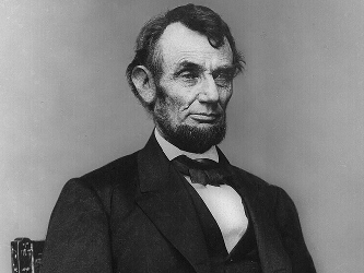 Abraham Lincoln vino al mundo hace 204 años en Hodgenville, Kentucky, Estados Unidos, en el...