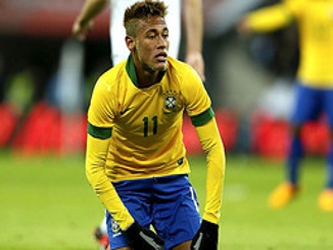 Neymar, de 21 años, considerado una de las promesas más brillantes en el mundo del...