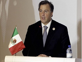 Señalaron, en voz del canciller, José Antonio Meade, que "en México la...