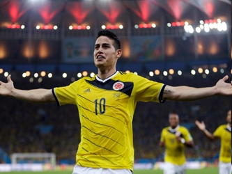 Brasil y Colombia encaran su choque por los cuartos de final de la Copa Mundial con estados de...