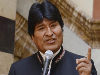 Morales razonó que la guerra contra el narcotráfico es otra forma de que Estados...