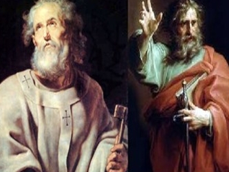 El sentido de tener una fiesta es recordar lo que estos dos grandes santos hicieron, aprender de su...